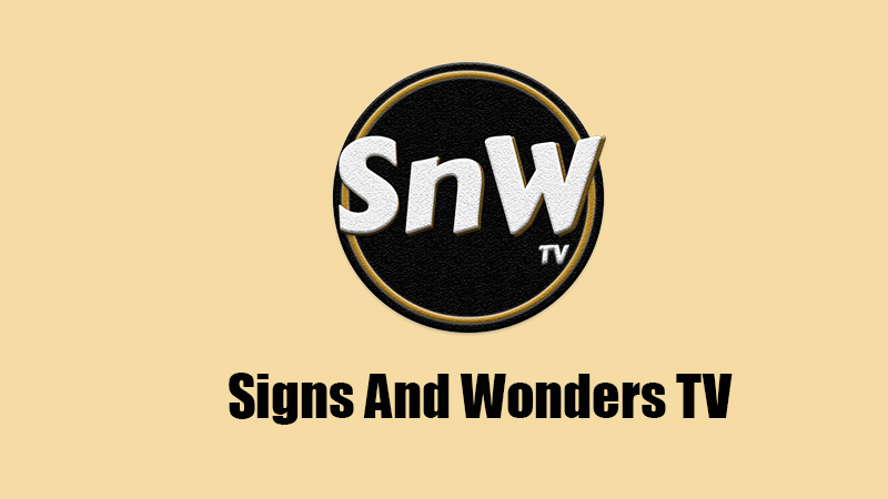 Signs and Wonders TV